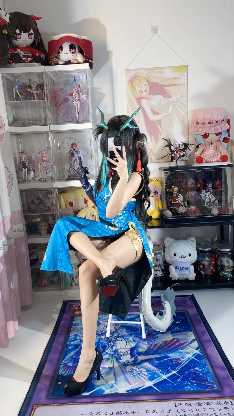 白栎Shirly - No.015 夕染尘烟 [130P,26V-7.01GB] 上 tg@simisebaisi 【丝足阁】005.webp